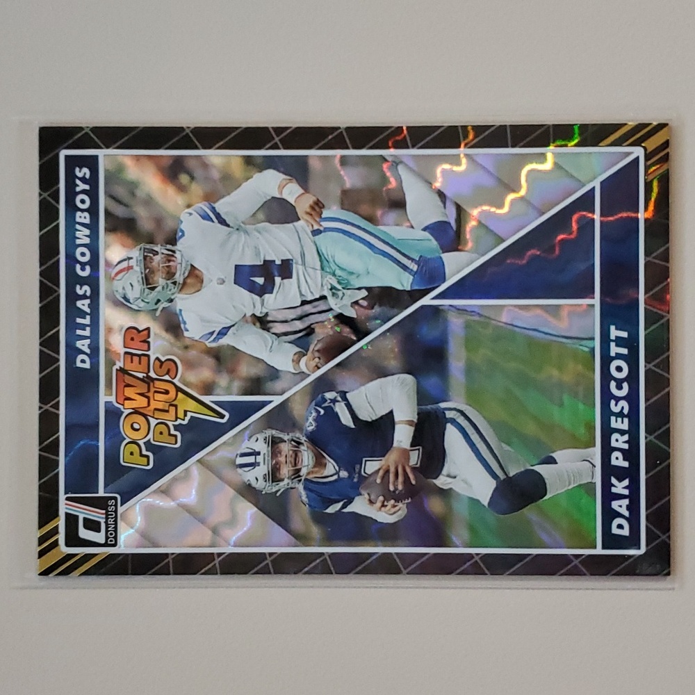 2022 Donruss Dak Prescot Power Plus #PP-1 - Dallas Cowboys